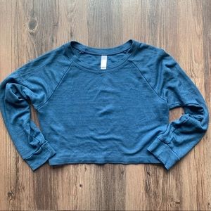 🛑SOLD🛑American Apparel Long Sleeve Crop Top